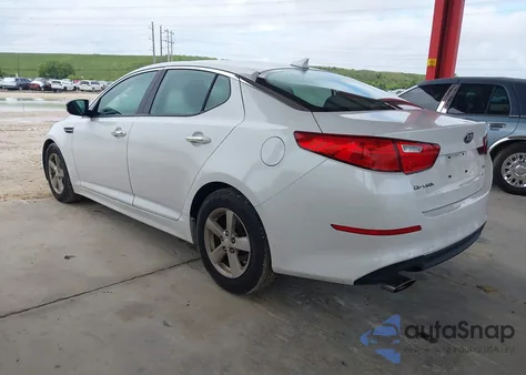 2015 Kia Optima Lx из США, поврежденный, VIN KNAGM4A79F5627777